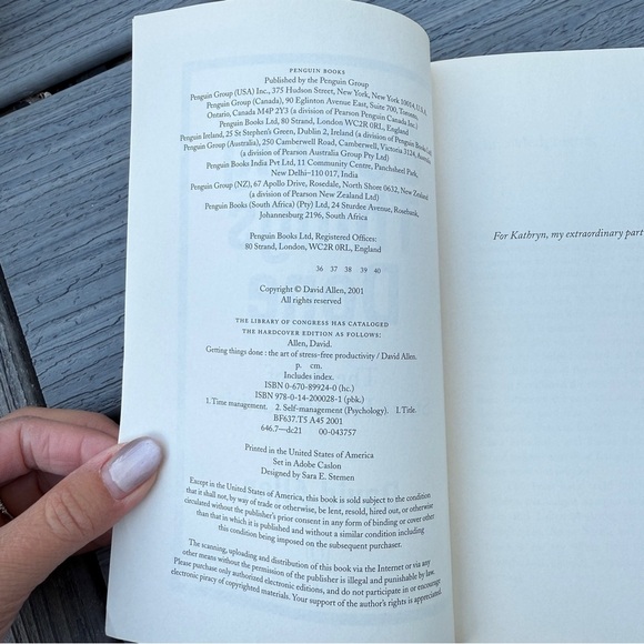 Getting Things Done Book by David Allen - Picture 11 of 12